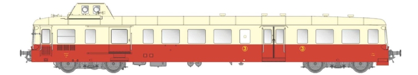 L.S. Models LS10115S - H0 - Triebwagen X3800-3893, SNCF, Ep. III - DC-Sound